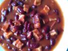 Eintopf: Rote Bohnen mit Schinkenspeck - Rezept