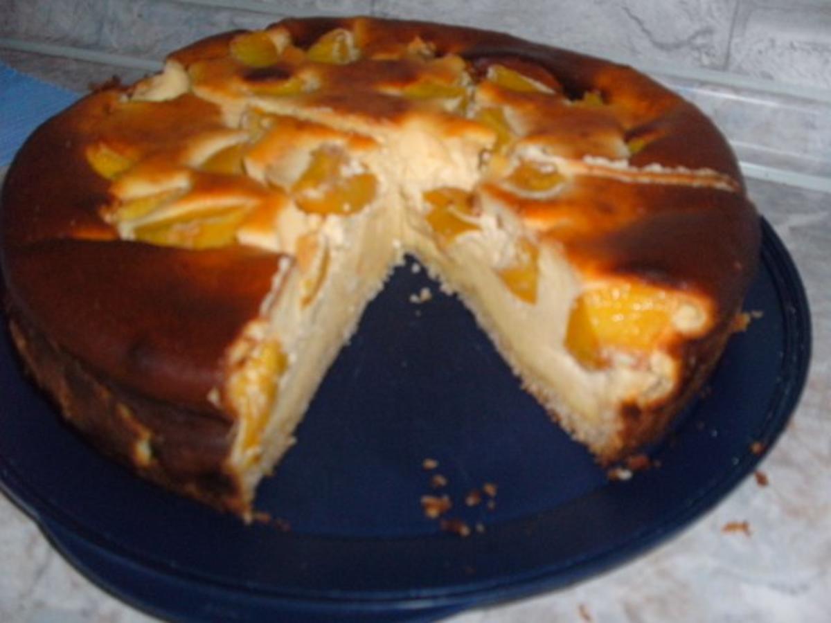 Pfirsich-Mascarpone-Torte - Rezept