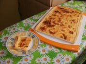 Blätterteig mit Quark-Joghurt-Belag - Rezept