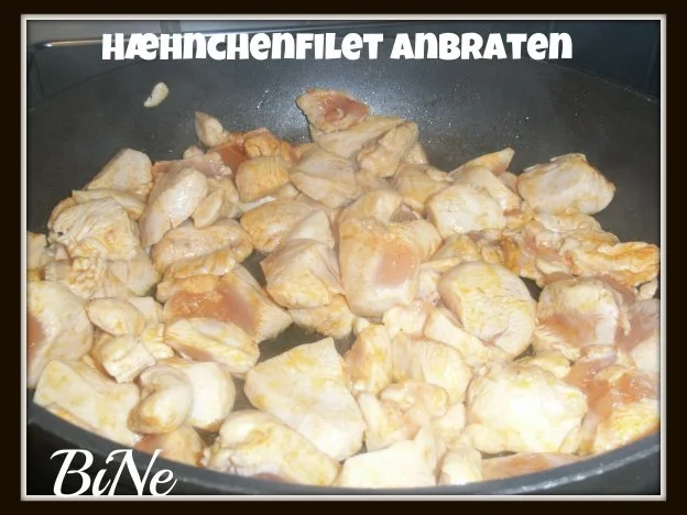 Rezept: BiNe` S HÆHNCHENFILET & LINSENGEMUESE Bild Nr. 4 BiNe` S HÆHNCHENFILET & LINSENGEMUESE - Rezept - Bild Nr. 4