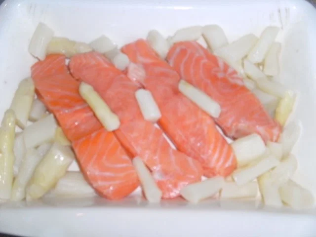 Lachs im Spargelbett - Rezept - Bild Nr. 5