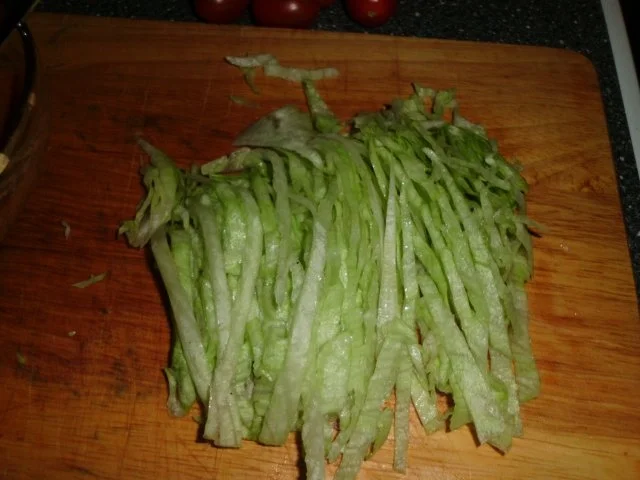 Hähnchenbrustfilet mit Knoblauch- Focaccia und Zuckerschoten - Rezept - Bild Nr. 7
