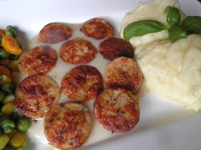 Rezept: Weißwurst ... aber anders - Die Bayern mögen mir verzeihen ... ;-) Bild Nr. 3 Weißwurst ... aber anders - Die Bayern mögen mir verzeihen ... ;-) - Rezept - Bild Nr. 3