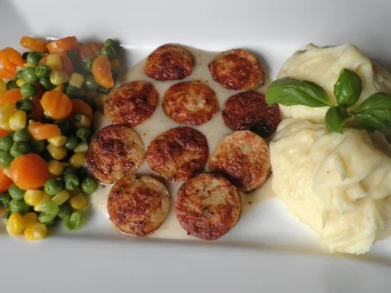 Rezept: Weißwurst ... aber anders - Die Bayern mögen mir verzeihen ... ;-) Bild Nr. 11 Weißwurst ... aber anders - Die Bayern mögen mir verzeihen ... ;-) - Rezept - Bild Nr. 11