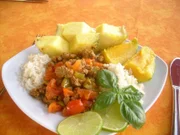 Karibische Hackpfanne>> - Rezept