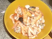 Pasta mit gemischten Meeresfrüchten - Rezept