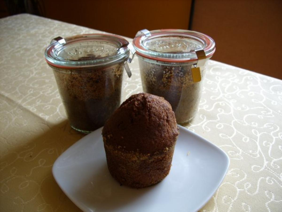 Kuchen im Glas: Cappuccino-Mandel-Kuchen - Rezept - Bild Nr. 2