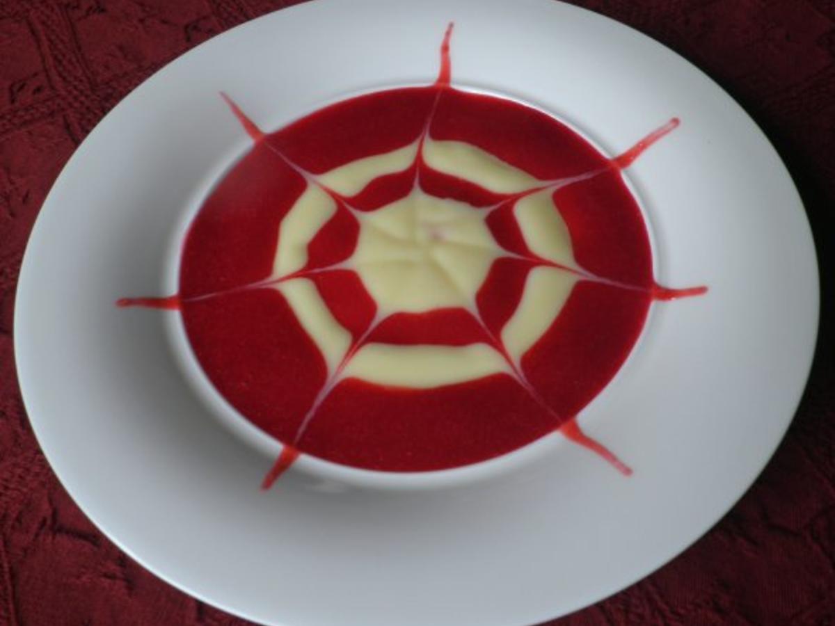 Beeren Mousse mit Himbeersoße - schnell &amp; einfach - von Cookies