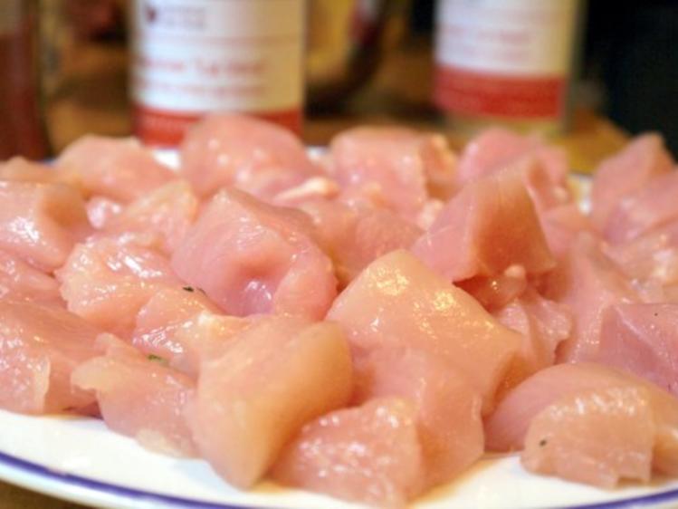 Knoblauchhuhn Rezept, Fleisch: Spanisches Knoblauchhuhn; Pollo Al Ajillo