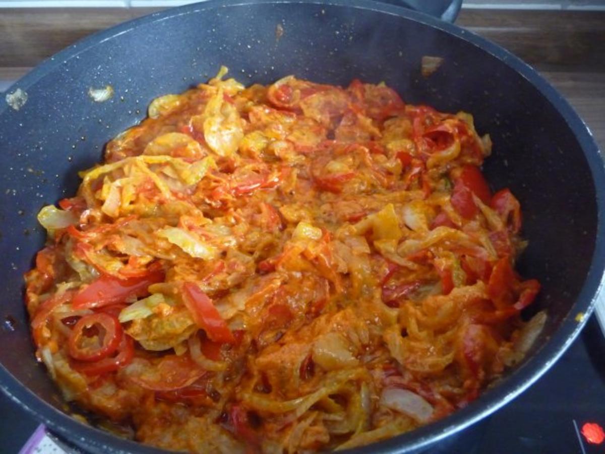 Pasta : Spaghetti mit Fenchel - Paprika - Rahm - Gemüse - Rezept - Bild Nr. 8