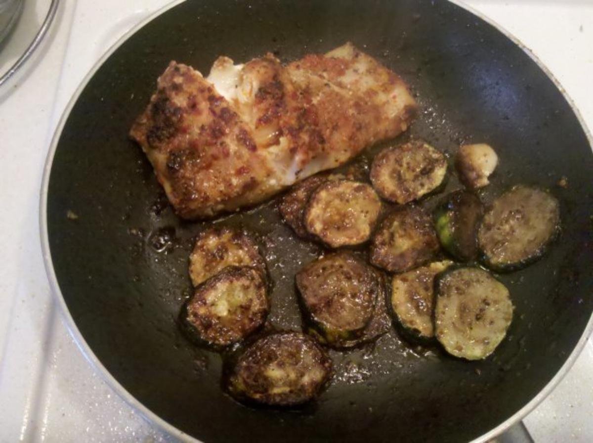 Fisch: Pikanter Kabeljau mit Zucchini - Rezept - Bild Nr. 6