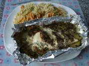 Mediterrane Huhn- Zucchini- Päckchen - Rezept