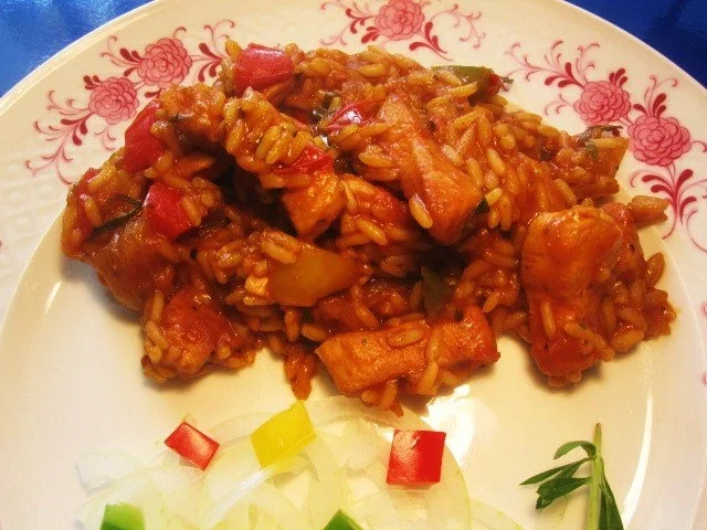 Mediterranes Reisfleisch mit Pute ... - Rezept - Bild Nr. 8