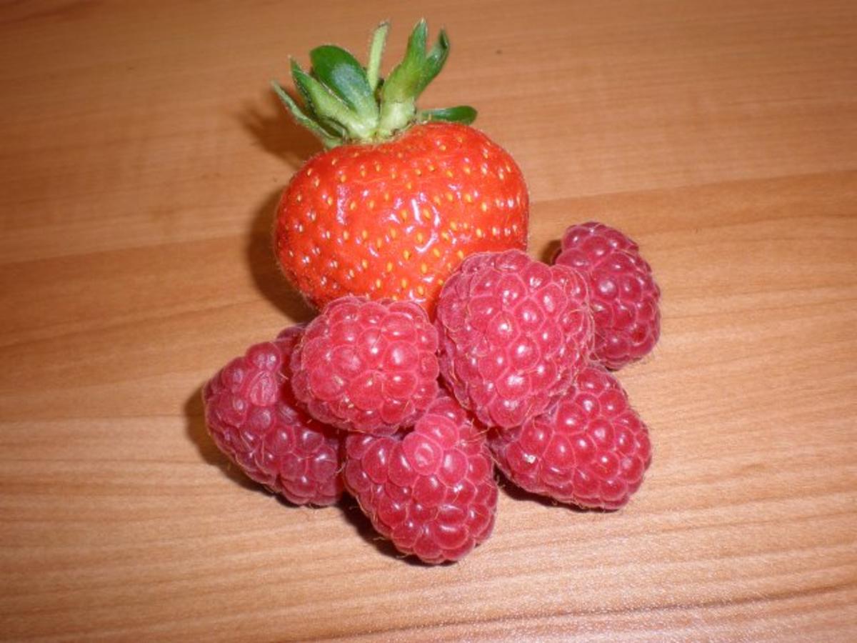 Himbeer-Erdbeer-Konfitüre - Rezept