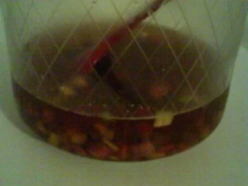 Rezept: Rhabarberlikör Bild Nr. 5 Rhabarberlikör - Rezept - Bild Nr. 5