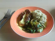 Rezept: Glasierte Hรคhnchenbrust mit Pak Choi und braunen Reiskeimlingen Glasierte Hรคhnchenbrust mit Pak Choi und braunen Reiskeimlingen - Rezept