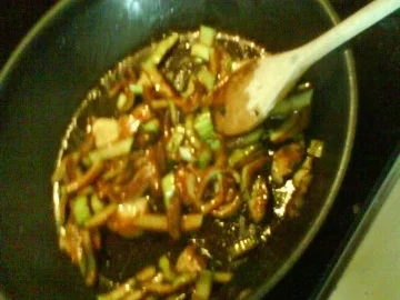 Glasierte Hähnchenbrust mit Pak Choi und braunen Reiskeimlingen - Rezept - Bild Nr. 7