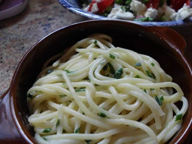 Schmand-Spaghetti - Rezept