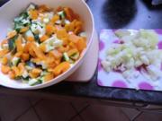 Vollkornspaghetti mit Gemüsesauce - Rezept