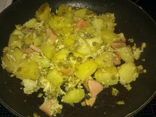 Schnelle Kartoffelpfanne - Rezept