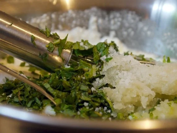 Walnuss-Falafel mit Minz-Dip - Rezept - Bild Nr. 4