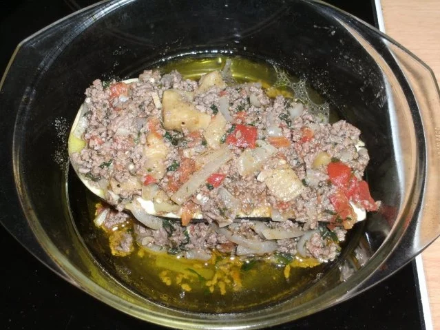 Beilage: Aubergine gefüllt - Rezept - Bild Nr. 4