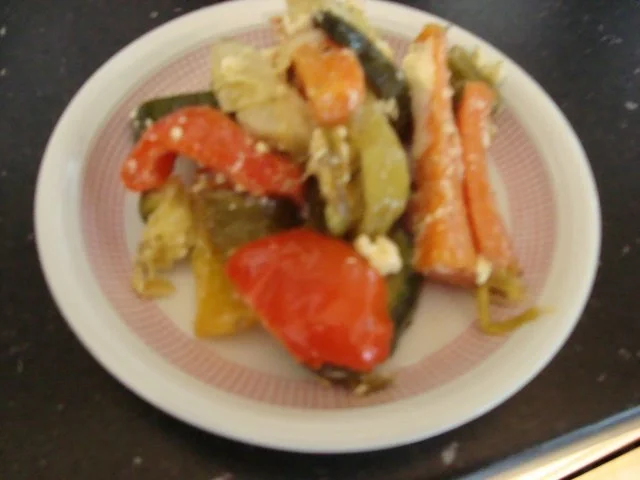 Rezept: Grillgemüse mit Feta Grillgemüse mit Feta - Rezept