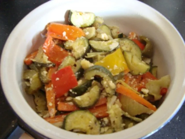 Rezept: Grillgemüse mit Feta Bild Nr. 2 Grillgemüse mit Feta - Rezept - Bild Nr. 2