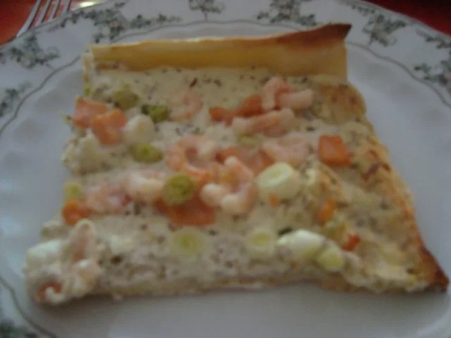 Flammkuchen Neptun - Rezept