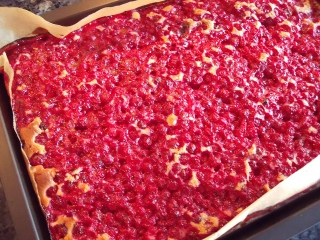 Johannisbeer-Blechkuchen - Rezept