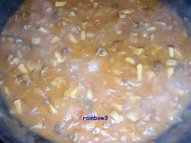 Sauce: Champignon-Zwiebel-Sauce - Rezept - Bild Nr. 3