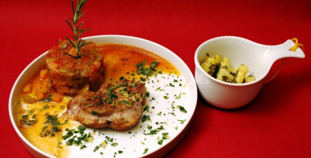 Ossobuco an Schmorgemüse und Salbeignocci - Rezept Durch Das perfekte
Dinner