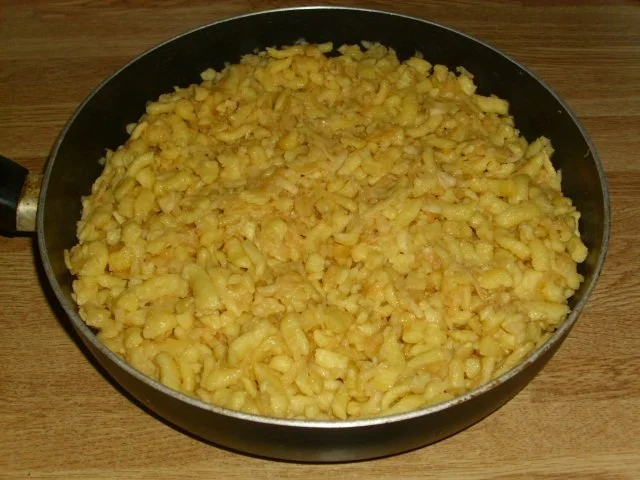 Rezept: schnelle gebratene Apfelspätzle schnelle gebratene Apfelspätzle - Rezept