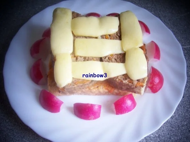 Zwischensnack: Hackbraten-Toast - Rezept