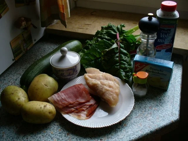 Mangoldröllchen -  lecker gefüllt - Rezept - Bild Nr. 4