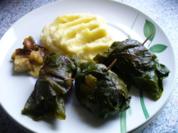 Mangoldröllchen -  lecker gefüllt - Rezept