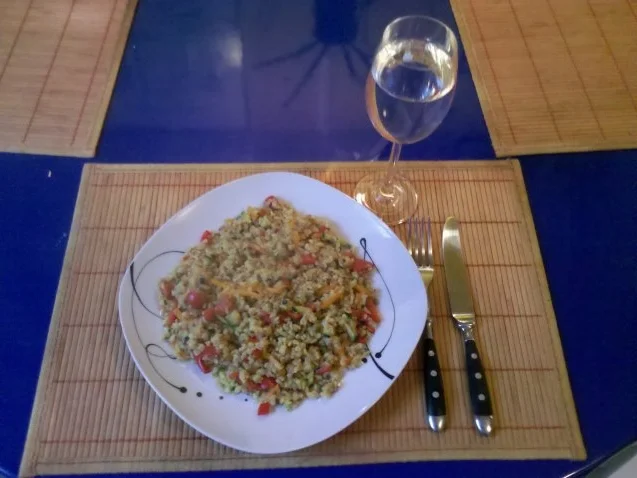 Rezept: Gemüse: Bulgurtopf mit bunten Gemüse Bild Nr. 8 Gemüse: Bulgurtopf mit bunten Gemüse - Rezept - Bild Nr. 8