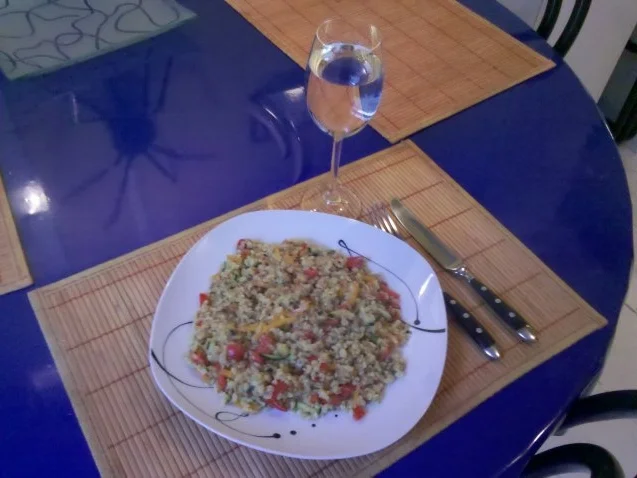 Rezept: Gemüse: Bulgurtopf mit bunten Gemüse Bild Nr. 10 Gemüse: Bulgurtopf mit bunten Gemüse - Rezept - Bild Nr. 10