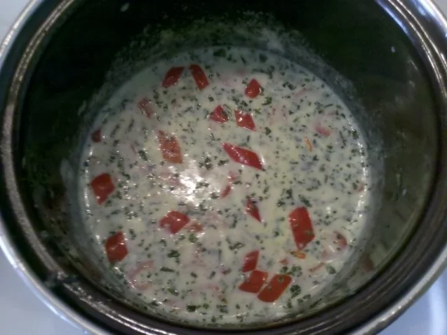 Nudeln: Pikante Kräutersoße mit Rollinis - Rezept - Bild Nr. 4