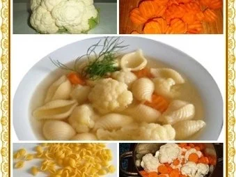 `❀´ Blumenkohlsuppe  mit Nudeln `❀´ - Rezept - Bild Nr. 7