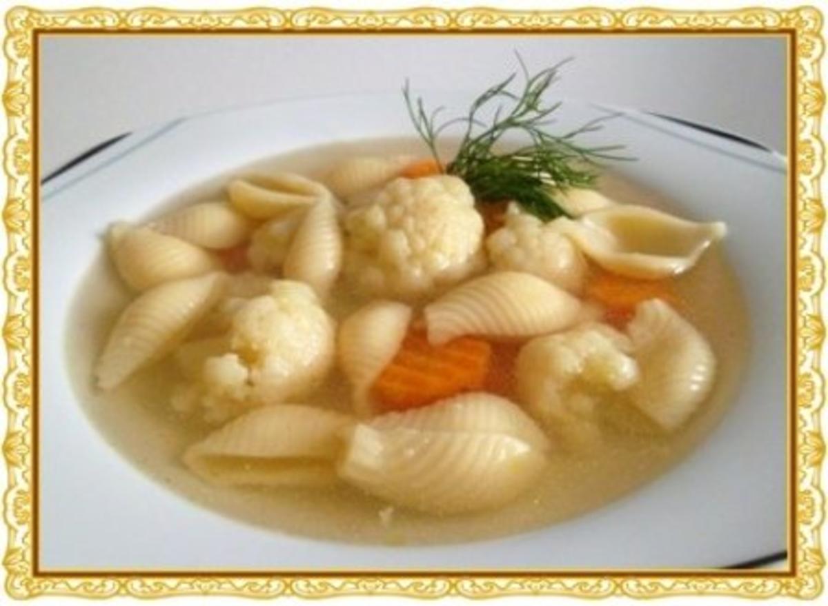 `❀´ Blumenkohlsuppe  mit Nudeln `❀´ - Rezept - Bild Nr. 8