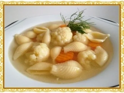 `❀´ Blumenkohlsuppe  mit Nudeln `❀´ - Rezept - Bild Nr. 8