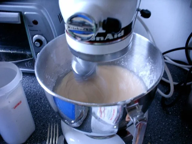 Apfel- Mürbe Kuchen mit Vanille-Sahne - Rezept - Bild Nr. 3