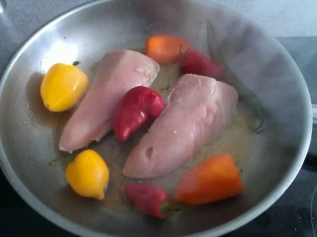 Putenfilet mit Minipaprika à la Biggi - Rezept - Bild Nr. 10