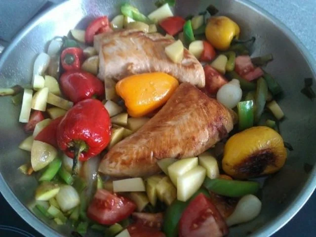 Putenfilet mit Minipaprika à la Biggi - Rezept - Bild Nr. 13