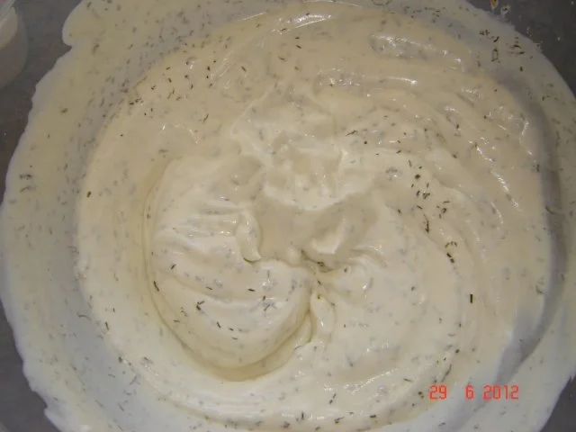 Rezept: Fisch : Matjes mit Dillsahne Bild Nr. 4 Fisch : Matjes mit Dillsahne - Rezept - Bild Nr. 4