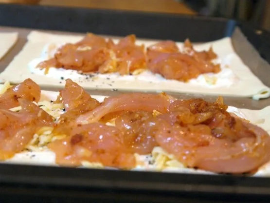 Rezept: Geflügelter Blätterteig Bild Nr. 7 Geflügelter Blätterteig - Rezept - Bild Nr. 7