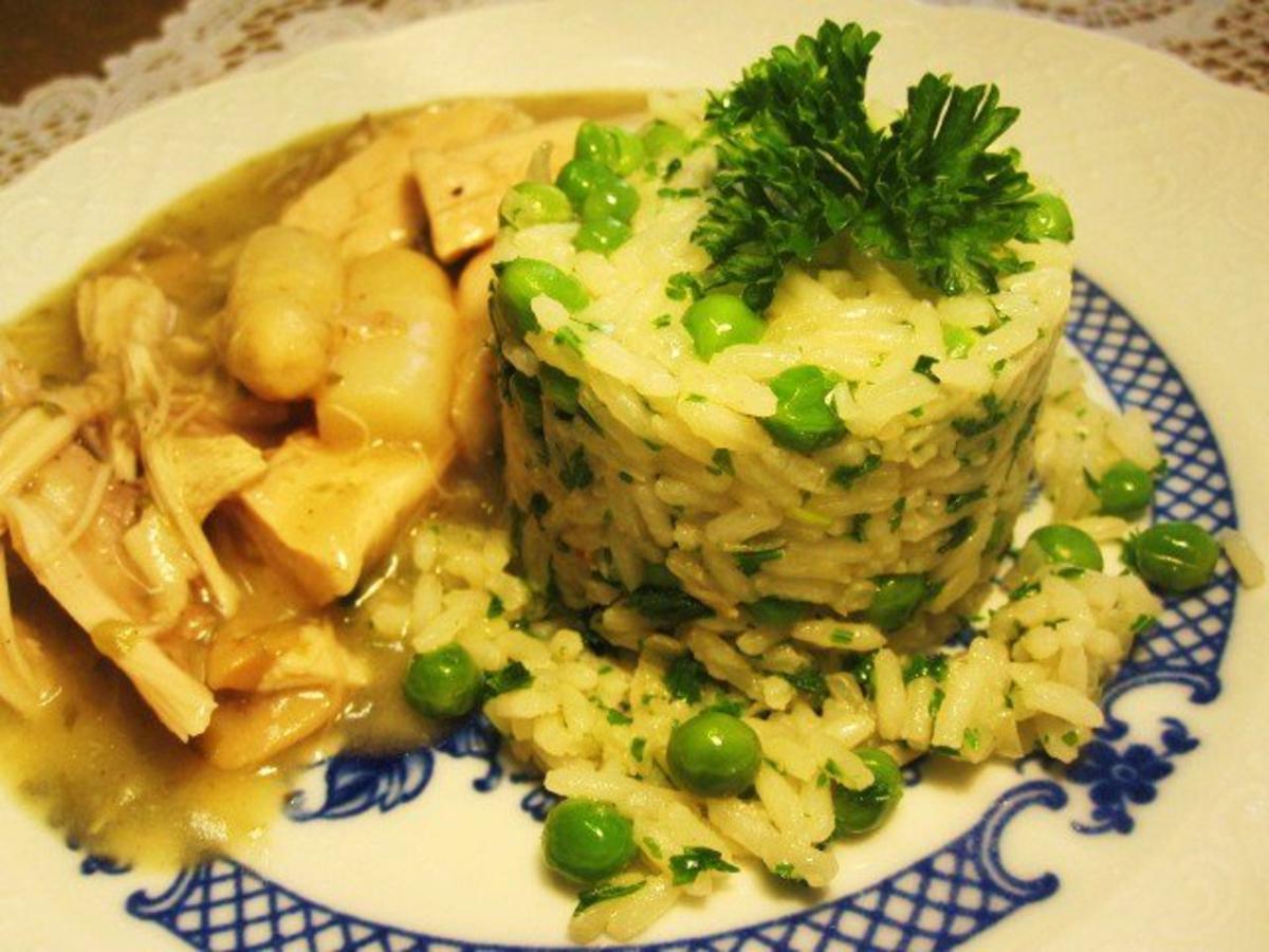 Butter-Reis in "Grün" - Rezept