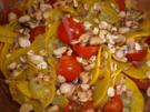 Zucchinisalat mit Kirschtomaten - Rezept