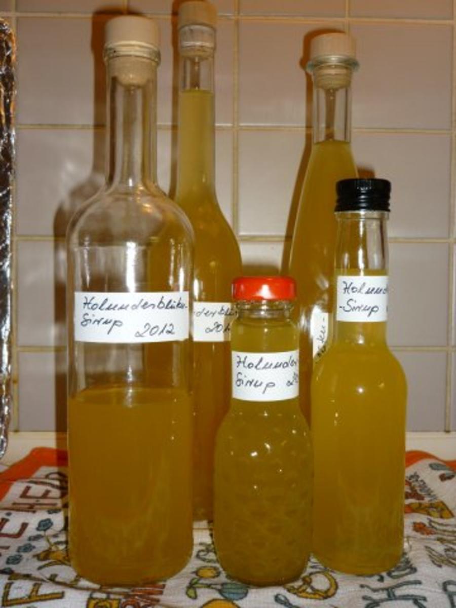 Bilder für Holunderblütensirup Klassisch - Rezept